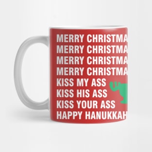 Merry Christmas Happy Hanukkah Mug